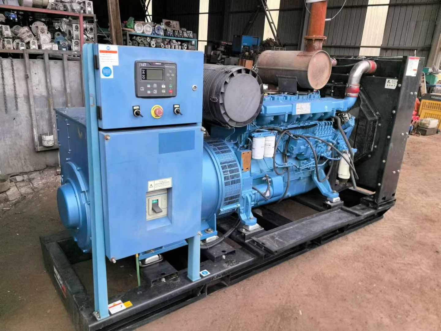 阜城500kW 柴油发电机组可带动设备功率的计算公式是什么？